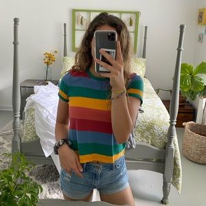 Pacsun Colorblock top